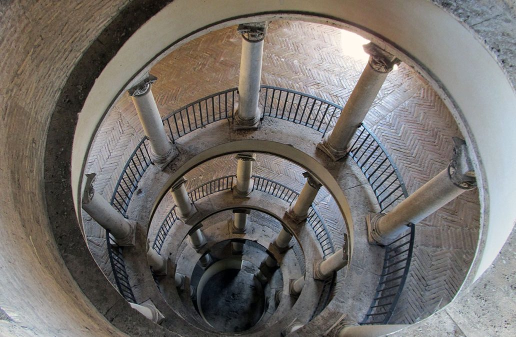 La escalera de Bramante