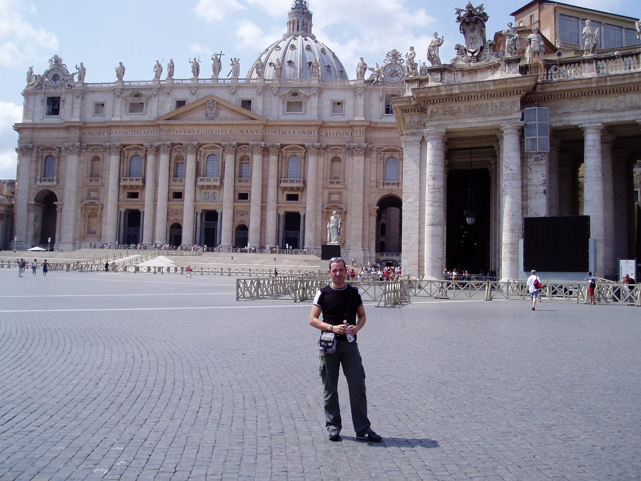 Basílica de San Pedro en el Vaticano Basílica de San Pedro en el Vaticano en una de mis primeras visitas